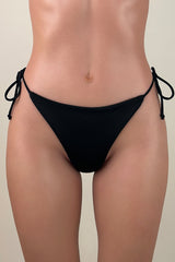 Sexy Tie String Low Rise Brazilian Cheeky Thong Bikini Bottom